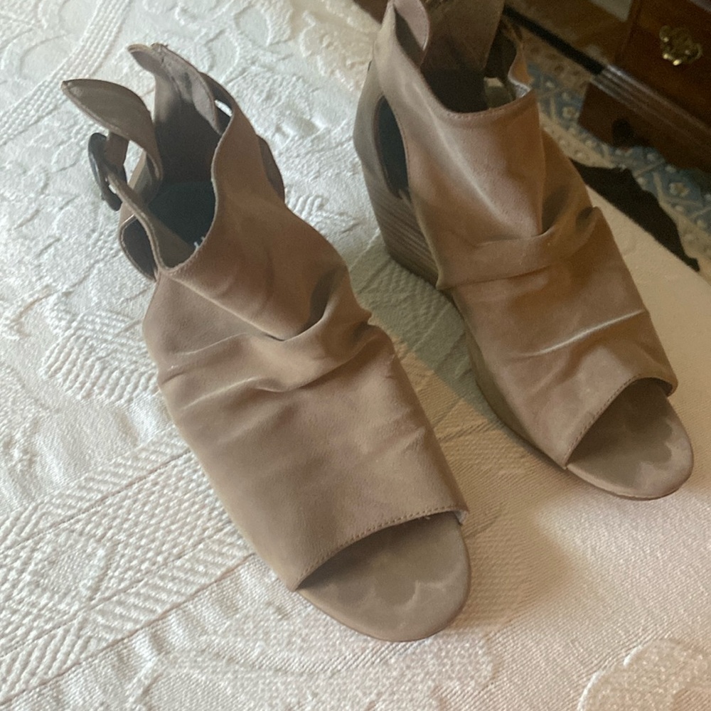 Suede shoes
